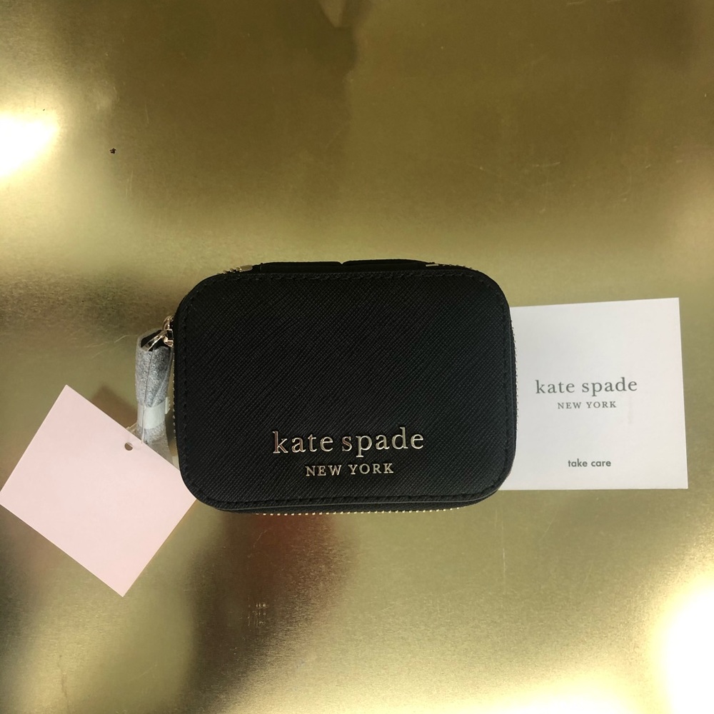 Black Kate Spade jewelry box